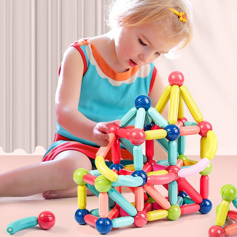 Magnetic Constructor Designer Building Blocks Set